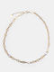 Halskette Kette & Steinen 4963909-Gold