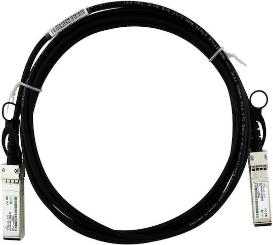 BlueOptics Καλώδιο Οπτικής Ίνας SFP+ 5m Μαύρο