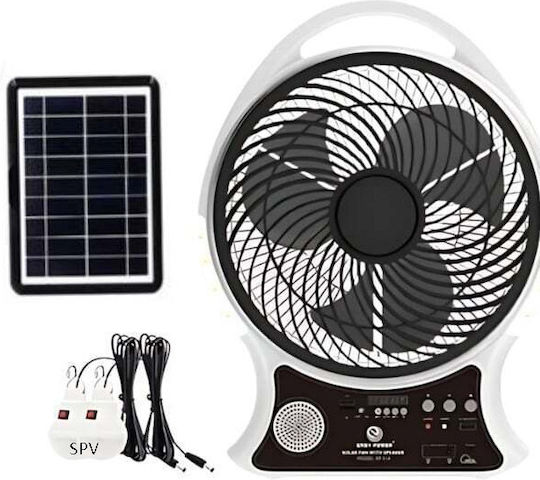 SPV SPV Autonome Photovoltaiksystem Mit Ventilator Mit Radio Und USB-Ladegerät