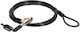Conceptronic Nbt Kabel-Schloss Notebook Schlüssel Standard 1,80 M Schwarz