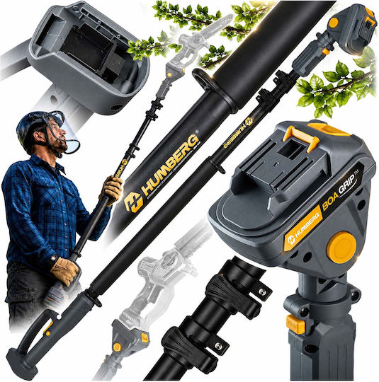 Extension Arm Chainsaw Pole Pruner Length Adjustment 160-250 Cm Humberg Hm-422