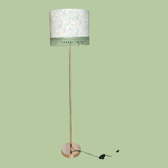 Green Elegant Φωτιστικό Δαπέδου Υ35xΜ25εκ. με Ντουί για Λαμπτήρα E27 Πράσινο