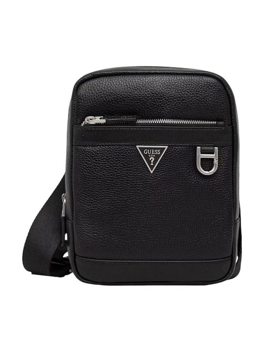 Monaco Men's Shoulder / Crossbody Bag Black