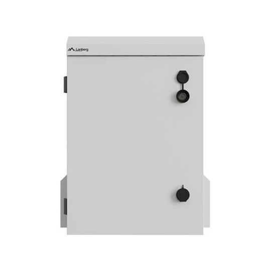 Lanberg Wandmontierter Rack-Schränke 34x25x50cm Graue WAH1-3450-00S