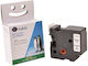 G&G Label Maker Tape 1m x 24mm in Black Colour Compatible with Dymo D1