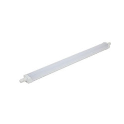 Eurolamp LED Γραμμικό Φωτιστικό Οροφής 18W Ψυχρό Λευκό IP65 57.6εκ.