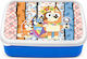Digital Place Digital Place Kunststoff Kinderlebensmittelbehälter Bluey 18 x 13 x 6cm