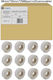 G&G Self-Adhesive Label Rolls for Label Printer 38x25mm