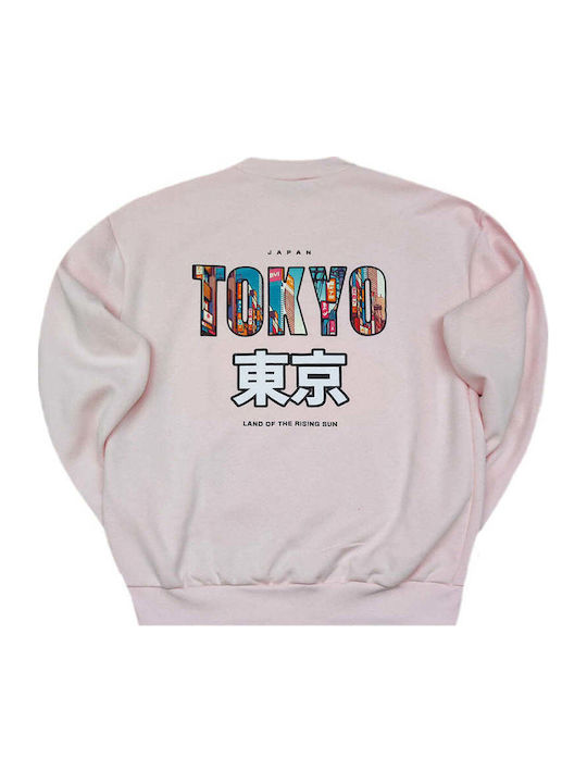 Tony Couper Men's Long Sleeve Sweatshirt Tokyo Pink Sc25/71