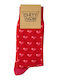 Dirty Socks Socks With Red Heart Patterns