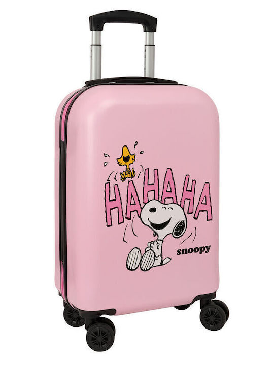 Safta Valiză de călătorie de cabină rigidă Snoopy înălțime 55 cm