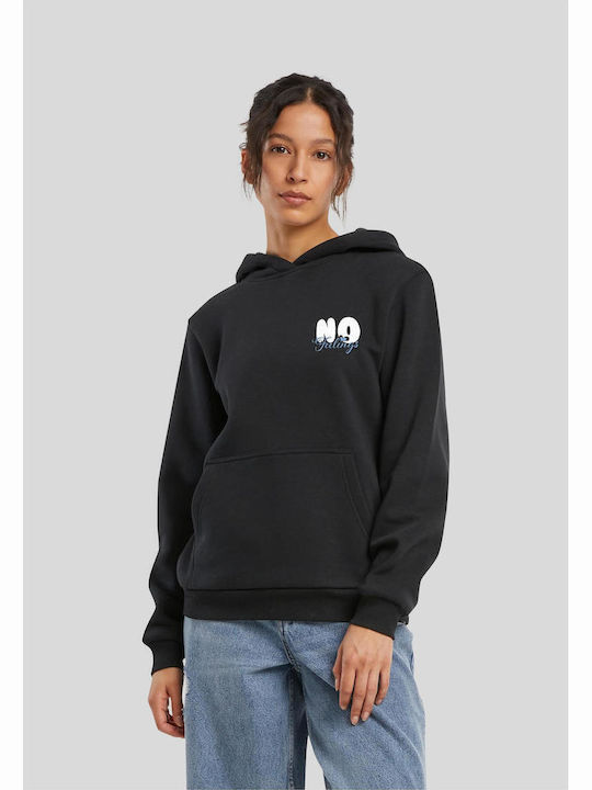 Urban Classics Women's Sweatshirt Hooded Black