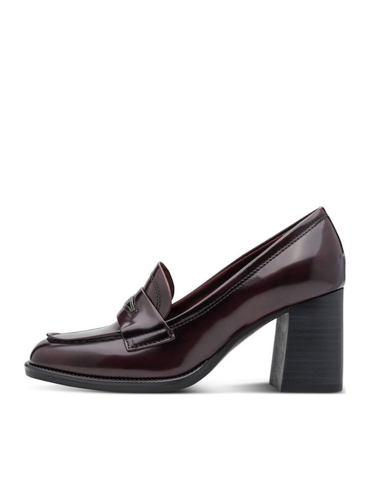 Tamaris Loafer Pumps Burgundisch