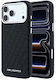 Karl Lagerfeld PU Grained Allover Semi Wrap Magsafe Case iPhone 18 Pro Max Черен