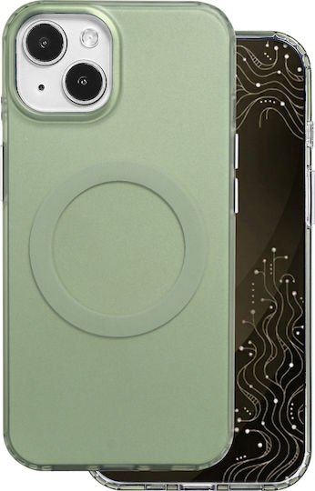 Tecto Shield Mistiq Mag Case Iphone 15 6 1" Olive
