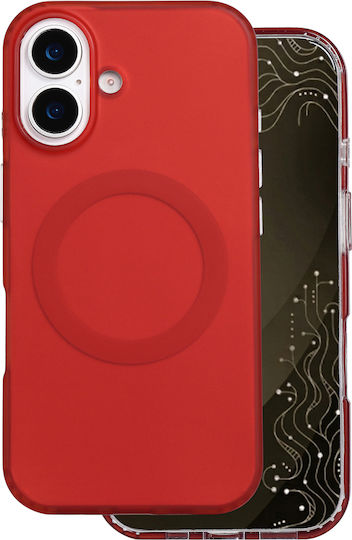 Tecto Shield Mistiq Mag Case Iphone 16 6 1" Red