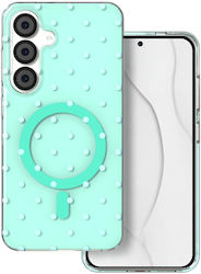 Bubble Dots Mag Husa Samsung S24 S25 Verde Bubble Dots Mag Husa Samsung S24 S25 Verde