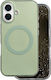 Tecto Shield Mistiq Mag Case iPhone 16 6 1 Olive