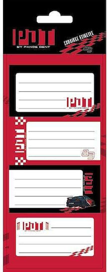 CHartini Poli Notebook Etiketten 4 Stück
