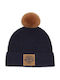 Kinder Beanie Gestrickt Braun