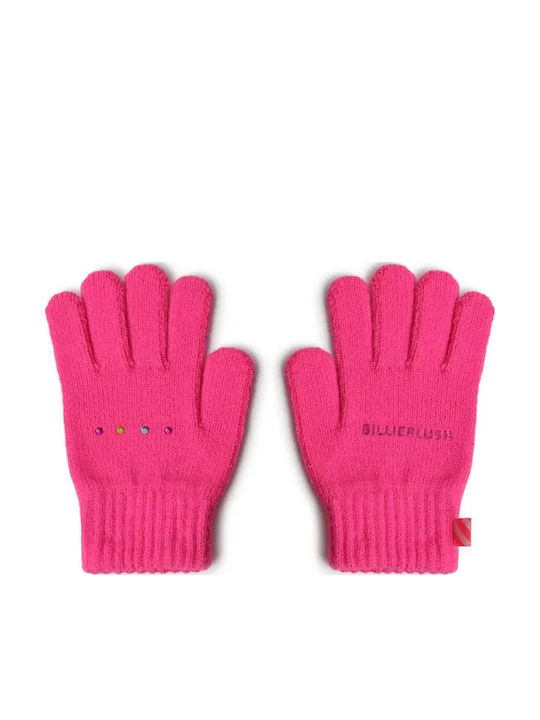 Billieblush Kinderhandschuhe Gestrickt Rosa