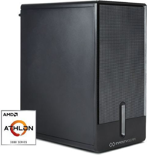 Infinity Gear Alpha R2 Rev.Α1 Настолен компютър Athlon-3000G/8GB DDR4/250GB SSD/W11 Home