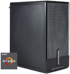 Infinity Gear Alpha R7 Plus Rev.A1 Desktop PC (Ryzen 5-5600GT/16GB DDR4/1.0TB SSD/W11 Startseite)