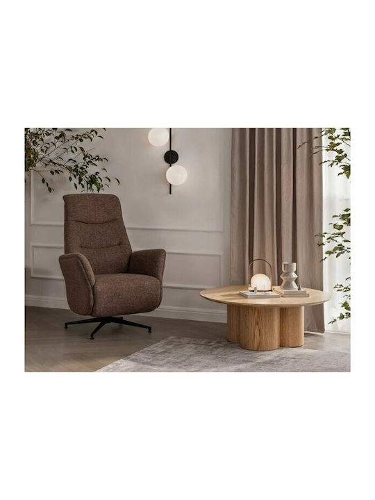Detroit 1031 Relax Armchair Swivel Fabric 79x11...