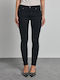 Sandra Damen Jeans Hosen in Slim Passform Schwarz