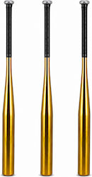 Set Three Depox Aluminum Baseball Bats 80 Cm Gold