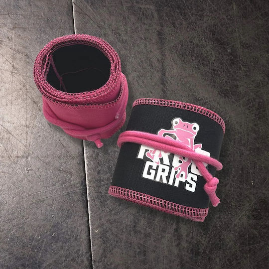 Frog Grips Накитник за вдигане на тежести Розов