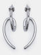 Geometrische Ohrringe 4962511-Silber