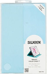 Universal Tablet Hülle 7'' Sweex Tablet Folio Hülle Blau Sa317v2