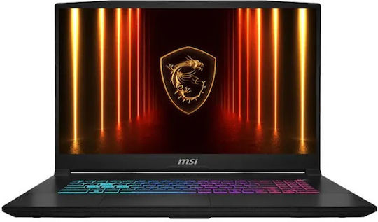 MSI Katana 17 HX B14WFK-400XPL 17.3" IPS FHD 144Hz (i7-14650HX/32GB/2TB SSD/GeForce RTX 5060/W11 Home) (US Keyboard)