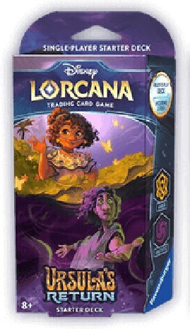 Ravensburger Lorcana Întoarcerea Ursulei: Pachet Amber și Amethyst (EN)