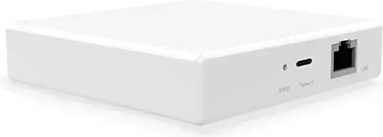 MOES Intelligentes Gateway WLAN / Zigbee / Faden Kompatibel mit Google Home, Apple HomeKit, Alexa, SmartThings & Materie