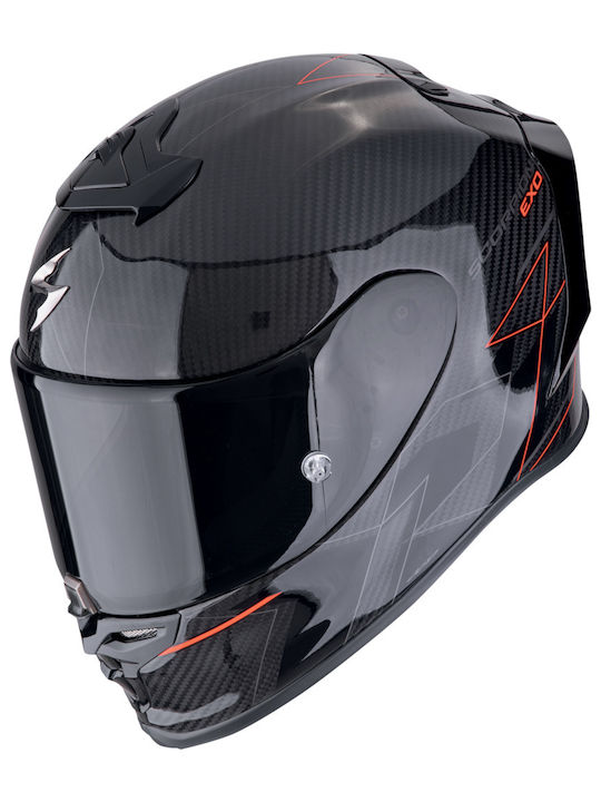 Scorpion EXO-R1 Evo Carbon Air Cynergy Black/Re...