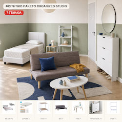 Artline Set Dormitor Pentru Studenți Cu Pat Single 7 Bucăți ART213120