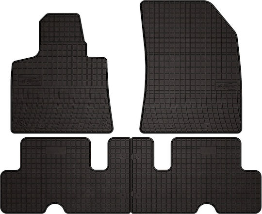 Covorașe Auto Cauciuc Citroen C4 Grand Picasso Ii Minivan 2013-2019 Negre Fixate