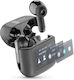 Hush In-Ear-Bluetooth-Kopfhörer mit Ladecase Schwarz