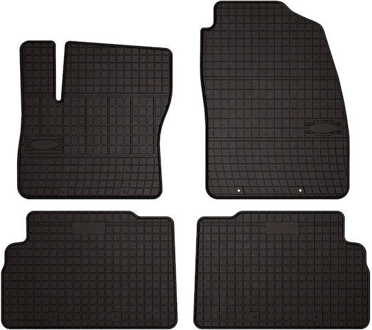 Rubber Car Mats Ford C-max Mk2 Minivan 2015-2019 Black Fitted