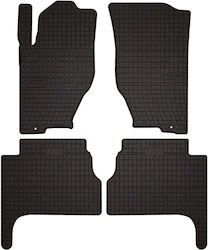 Gummimatten Für Kia Sorento I SUV 2003-2009 Schwarz Passgenau Gummimatten Für Kia Sorento I SUV 2003-2009 Schwarz Passgenau