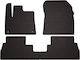 Rubber Car Mats Citroen Berlingo Iii Combivan 2018 Black Fitted