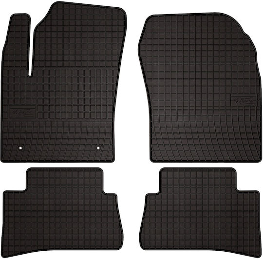 Rubber Car Mats Toyota C-hr Ii Crossover 2023 Black Fitted