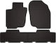 Gummifußmatten Toyota RAV 4 III SUV 2006-2013 Schwarz Passgenau