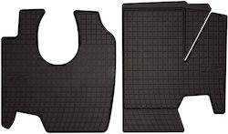 Gummifußmatten Mercedes Citan W415 Combivan 1. Reihe 2012-2021 Schwarz Passgenau