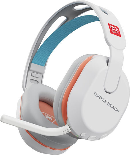 Turtle Beach Stealth 500 Безжична Надушна Гейминг Слушалка с Bluetooth / USB Бял за Nintendo Switch 2