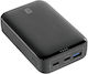 Cellular Line Essence02 Baterie Externă 20000mAh 20W cu Port USB-A și 2 Porturi USB-C Power Delivery Negru