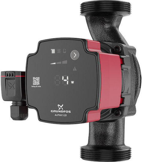Grundfos Alpha1 Ηλεκτρονικός Κυκλοφορητής Ανακυκλοφορίας Ζεστού Νερού Χρήσης