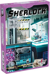 Επιτραπέζιο Παιχνίδι Sherlock Q: Fire In The Secret Laboratory για 1-8 Παίκτες 8+ Ετών (RO) Enigma